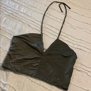 Cotton On Charcoal Halter Top